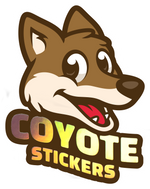 Coyote Stickers