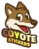 Coyote Stickers