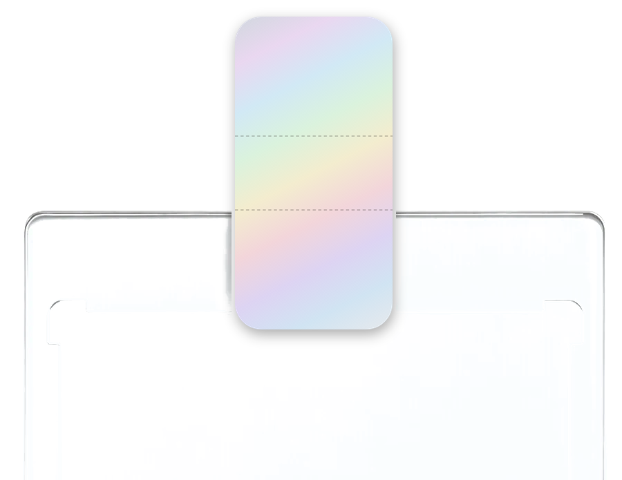 Silver Holo Thick (130PT) Mag Seal